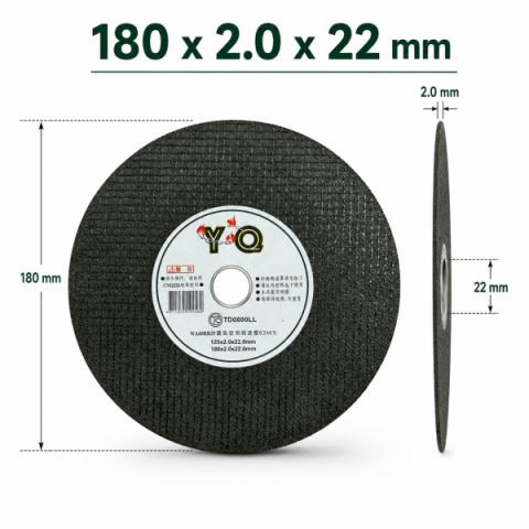Đá cắt 180x2.0x22mm